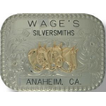 Rectangular Special Digitized Belt Buckle